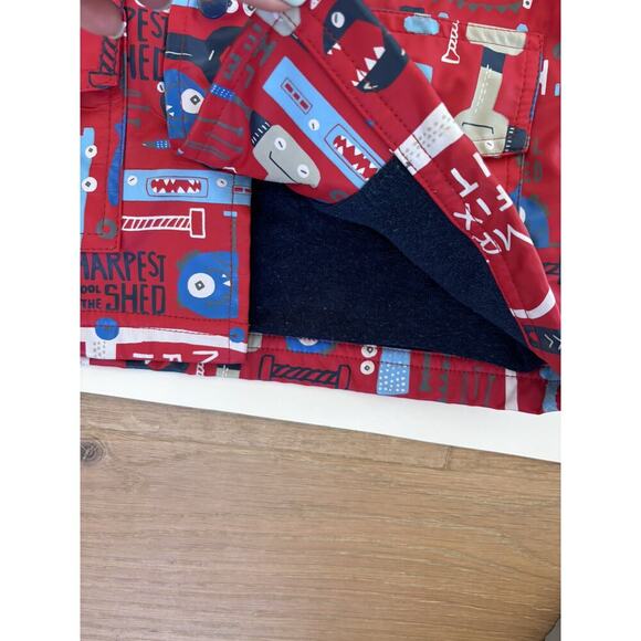 Hatley Mr. Fix It Tools Rain Jacket - Picture 7 of 11
